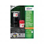 Avery Ultra Heavy Duty Waterproof Labels 209x291mm Pack of 20 B4775-20 AV13561