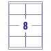 Avery Ultra Resistant Labels 74x105mm (160 Pack) B3427-20 AV13563