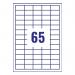 Avery Ultra Resistant Labels 38x21mm (1300 Pack) B7651-20 AV13564