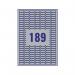 Avery Laser Label H/Duty 189 Per Sheet Silver (Pack of 3780) L6008-20 AV13606