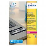 Avery Laser Label H-Duty 10 Per Sheet Silver (Pack of 200) L6012-20 AV13612