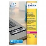 On the picture, you see a pack of Avery Heavy Duty Labels. The labels are silver and have a glossy finish. Each sheet contains 10 labels and there are 200 labels in the pack. The labels are specifically designed for laser printers.