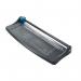 In the photo, the Avery Guillotines & Trimmers are displayed alongside the Avery Photo and Paper Trimmer. The sleek design of the 590x90x210mm A3 TR003 AV14030 trimmer stands out, with its white body and blue accents. The guillotines are seen in various sizes and shapes, perfect for precise and clean cuts on different materials. The overall look exudes efficiency and functionality.