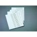 Avery Mylar 26-Part Alpha Divider A-Z A4 Bright White 05231061 AV14881
