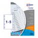 Avery Mylar Divider Bright White 1-5 05460061 AV14930