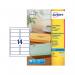 Avery Inkjet Address Labels 14 Per Sheet Clear (Pack of 350) J8563-25 AV17847