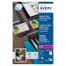In the photo, you can see a pack of 250 Avery Printable Cards labeled for laser printers. The double-sided cards are a smooth satin white, creating a professional and polished look. The pack is tightly wrapped in plastic and appears to be high-quality and durable.