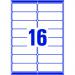 Avery Ultragrip Laser Labels 99.1x33.9mm White (Pack of 640) L7162-40 AV7162
