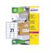 Avery Laser Label Recycled 21 Per Sheet Wht (Pack of 2100) LR7160-100 AV81505