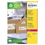 Avery Laser Labels Recycled 16 Per Sheet Wht (Pack of 1600) LR7162-100 AV81506