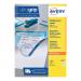 Avery Ultragrip Multipurpose Labels 70x42.3mm 21 Per Sheet White (Pack of 2100) 3652 AV81521