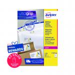 Avery Ultragrip Laser Labels 139x99.1mm White (Pack of 1000) L7169-250 AV98882