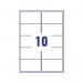 Avery Ultragrip Laser Labels 99.1x57mm White (Pack of 2500) L7173-250 AV98883