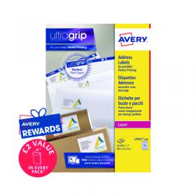 Avery Mini Labels 38 x 21mm White (Pack of 16250) L7651-250 AV98886