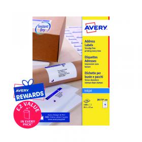 Avery Inkj Label 99.1x57mm 10 Per Sheet White (Pack of 1000) J8173-100 AV98895