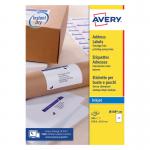 Avery Inkjet Label 199.6x143.5mm 2 Per Sheet Wht (Pack of 200) J8168-100 AVJ8168