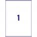 Avery Ultragrip Laser Labels 199.6x289.1mm Wht (Pack of 250) L7167-250 AVL7167E