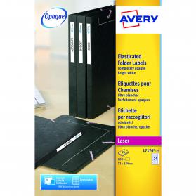 Avery Laser Eurofolio Label 134x11mm White (Pack of 600) L7170-25 AVL7170