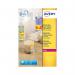 The Avery Coloured Avery Laser Label in Neon Yellow is a pack of 350 labels that measures 99.1x38.1mm. The labels have a bright, eye-catching color that is perfect for adding a pop of vibrancy to any project or package. Each label is precision-cut for a clean and professional look.