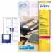 Avery White Floppy Disk Face Label 70x52mm (Pack of 250) L7666-25 AVL7666