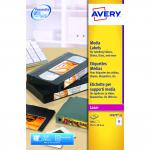 Avery Video Face Label 76x46mm 12 Per Sheet White(Pack of 300)L7671-25 AVL7671
