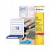 Avery Video Spine Label 145x17mm 16 Per Sheet White (Pack of 400) L7674-25 AVL7674