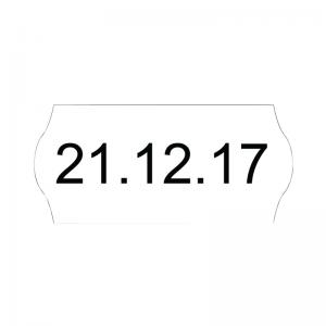Avery Dennison Single-Line Price Marking Label 12x26mm White Pack of
