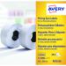 Avery Dennison 2-Line Price Marking Label White 16x26mm (Pack of 12000) WR1626