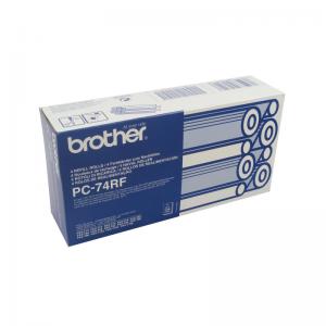 Brother PC-74RF Thermal Transfer Ink Ribbon Pack of 4 PC74RF BA05811