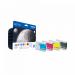 Brother LC-1000 Black CyanMagentaYellow Inkjet Cartridge (Pack of 4) LC-1000VALBP BA56045