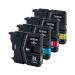 Brother LC985 Inkjet Cartridge CMYK Multipack LC985VALBP BA56211