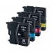 Brother LC985 Inkjet Cartridge CMYK Multipack LC985VALBP BA56211