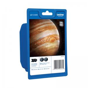 Brother LC1240BK Inkjet Cartridge Black Twinpack LC1240BKBP2 BA56233