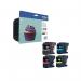 Brother LC123 Inkjet Cartridge CMYK Multipack LC123VALBP BA56324