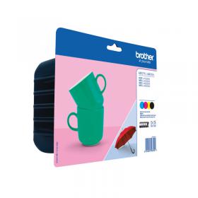 Brother LC227XL Inkjet Cartridge HY CMYK Multipack LC227XLVALBP BA56700