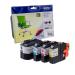 Brother LC225XL/LC229XL Cyan/Magenta/Yellow/Black Inkjet Cartridges (Pack of 4) LC229XLVALBP