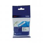 Brother P-Touch Tape Cassette 12mm Black on White Non Metallic Tape Blister Pack MK231BZ BA58002