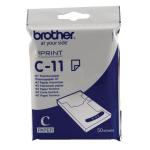 Brother Thermal Printer Paper A7 White (Pack of 50) C11 BA60626