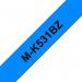 Brother P-Touch Labelling Tape 12mm x 8m Black on Blue Blister MK531BZ BA62510
