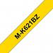 Brother 9mm Black On Yellow Labelling Tape MK621BZ BA62513
