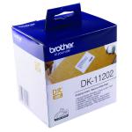 Brother Black on White Paper Shipping Labels (Pack of 300) DK11202 BA62991