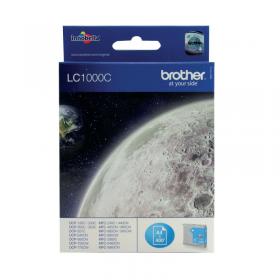 Brother LC1000C Inkjet Cartridge Cyan LC1000C BA64390