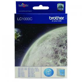 Brother LC1000C Inkjet Cartridge Cyan LC1000C BA64390