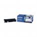 The image shows a black Brother TN-135BK toner cartridge, with the label BA64813 on the side. The cartridge has a high yield and is specifically designed for use in Brother printers. The packaging features the Brother logo and product name in bold font.