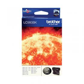 Brother LC980BK Inkjet Cartridge Black LC980BK BA65956