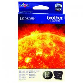 Brother LC980BK Inkjet Cartridge Black LC980BK BA65956