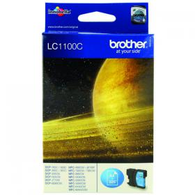 Brother LC1100C Inkjet Cartridge Cyan LC1100C BA65971