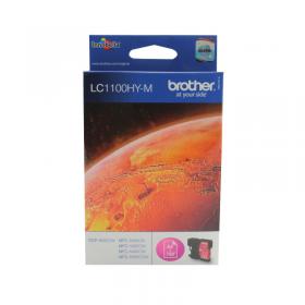 Brother LC1100HYM Inkjet Cartridge High Yield Magenta LC1100HYM BA65987