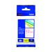 Brother P-Touch 12mm Red On Clear Labelling Tape TZE132