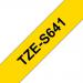 Brother TZe Black on Yellow Labelling Tape 18mm x 8m TZES641 BA69220